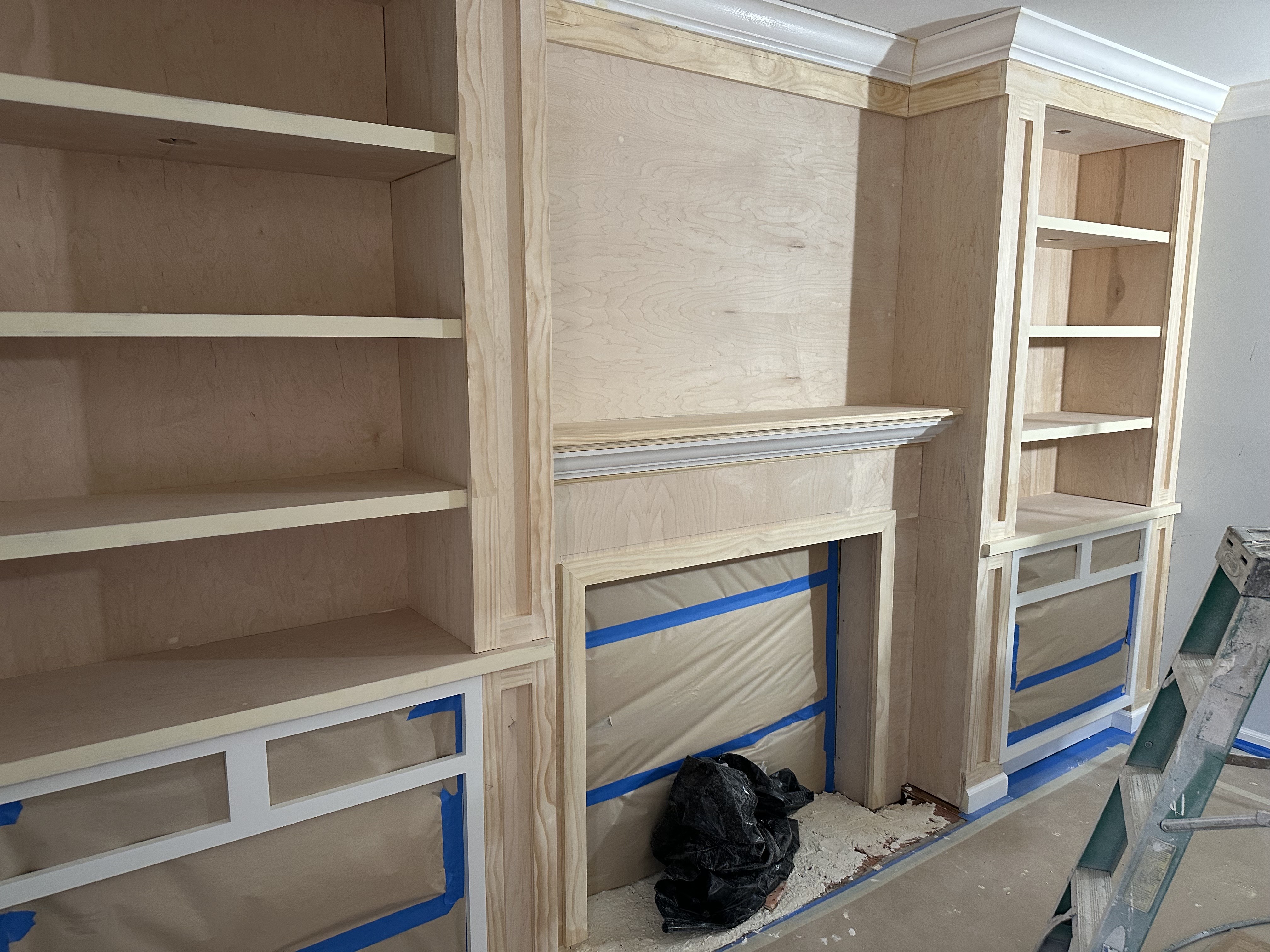 Custom Build-in Cabinets Project 2
